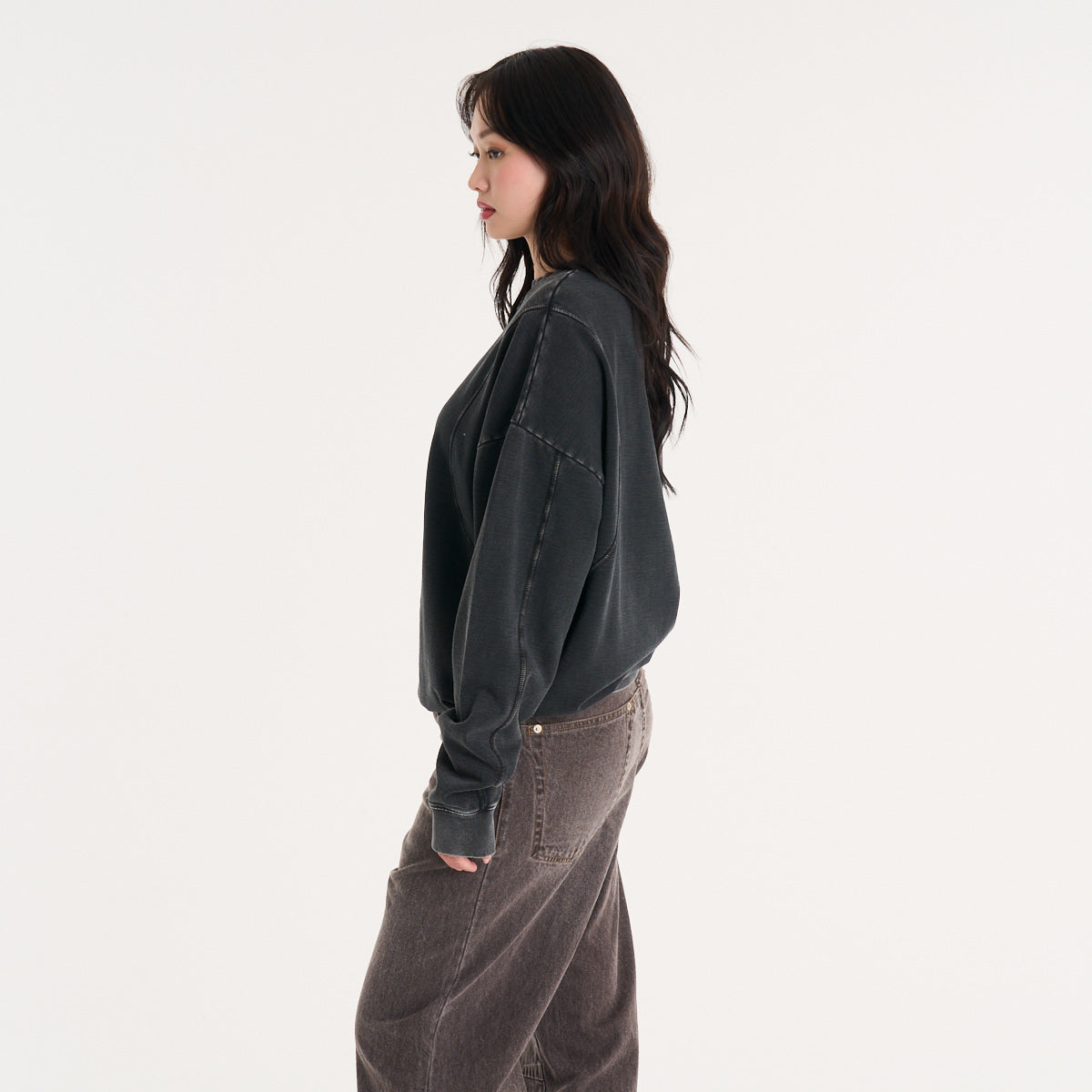 Buzo Vulk Diffuse Crew Black