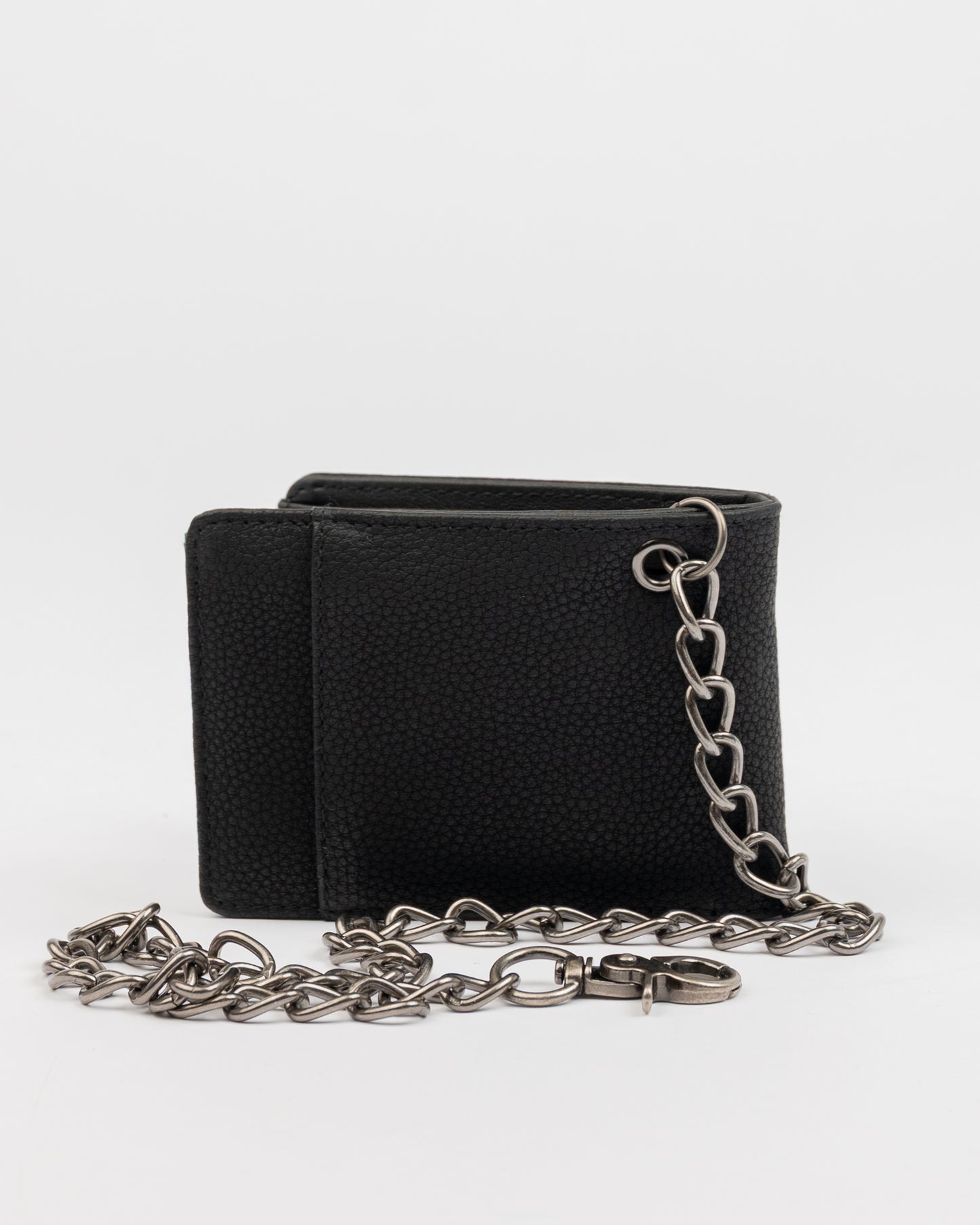 Billetera Rusty District Chain Wallet Black