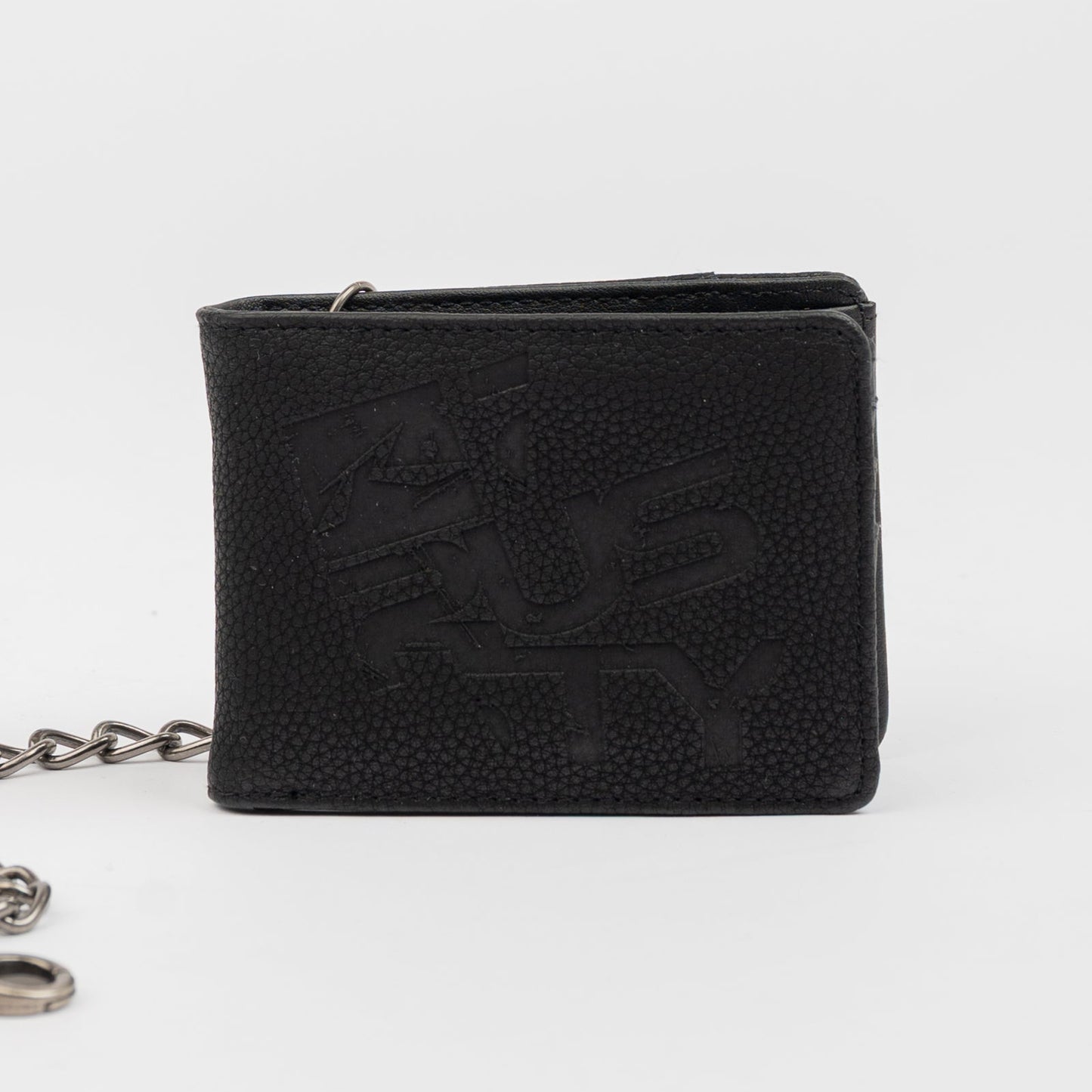 Billetera Rusty District Chain Wallet Black
