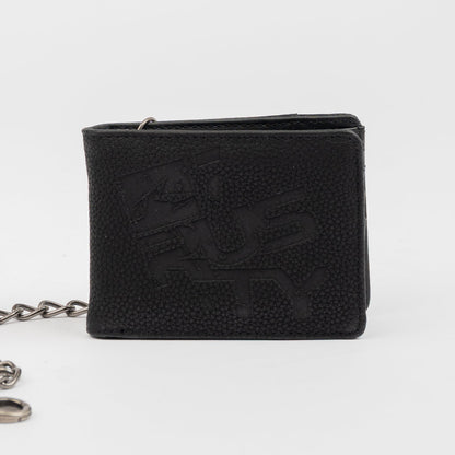Billetera Rusty District Chain Wallet Black