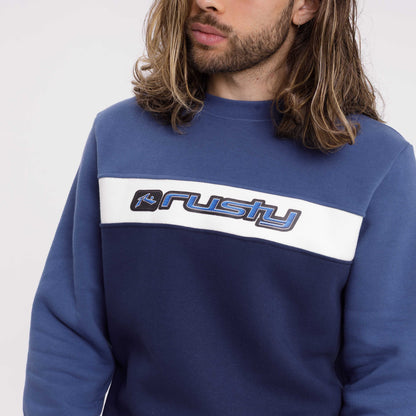 Buzo Rusty Dogtown Crew Navy Blue
