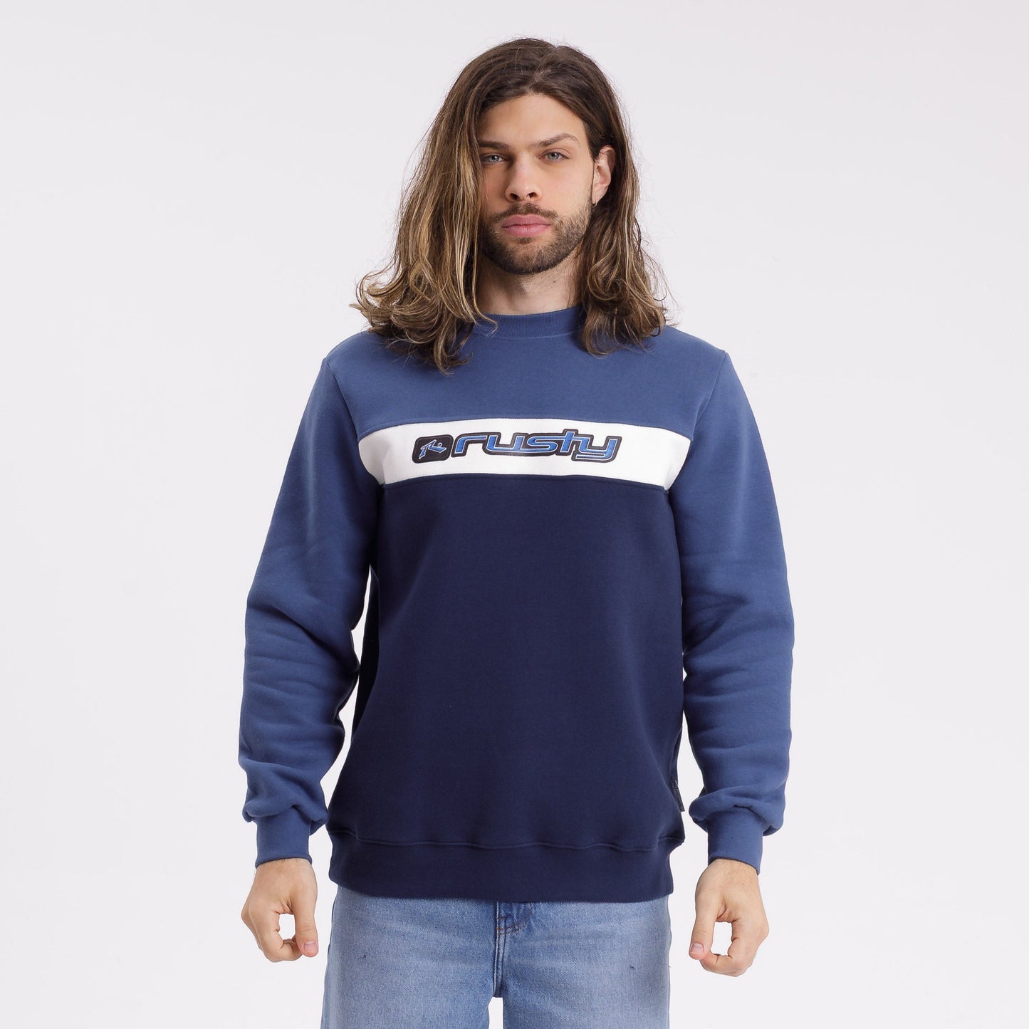 Buzo Rusty Dogtown Crew Navy Blue