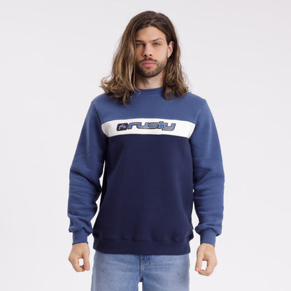 Buzo Rusty Dogtown Crew Navy Blue