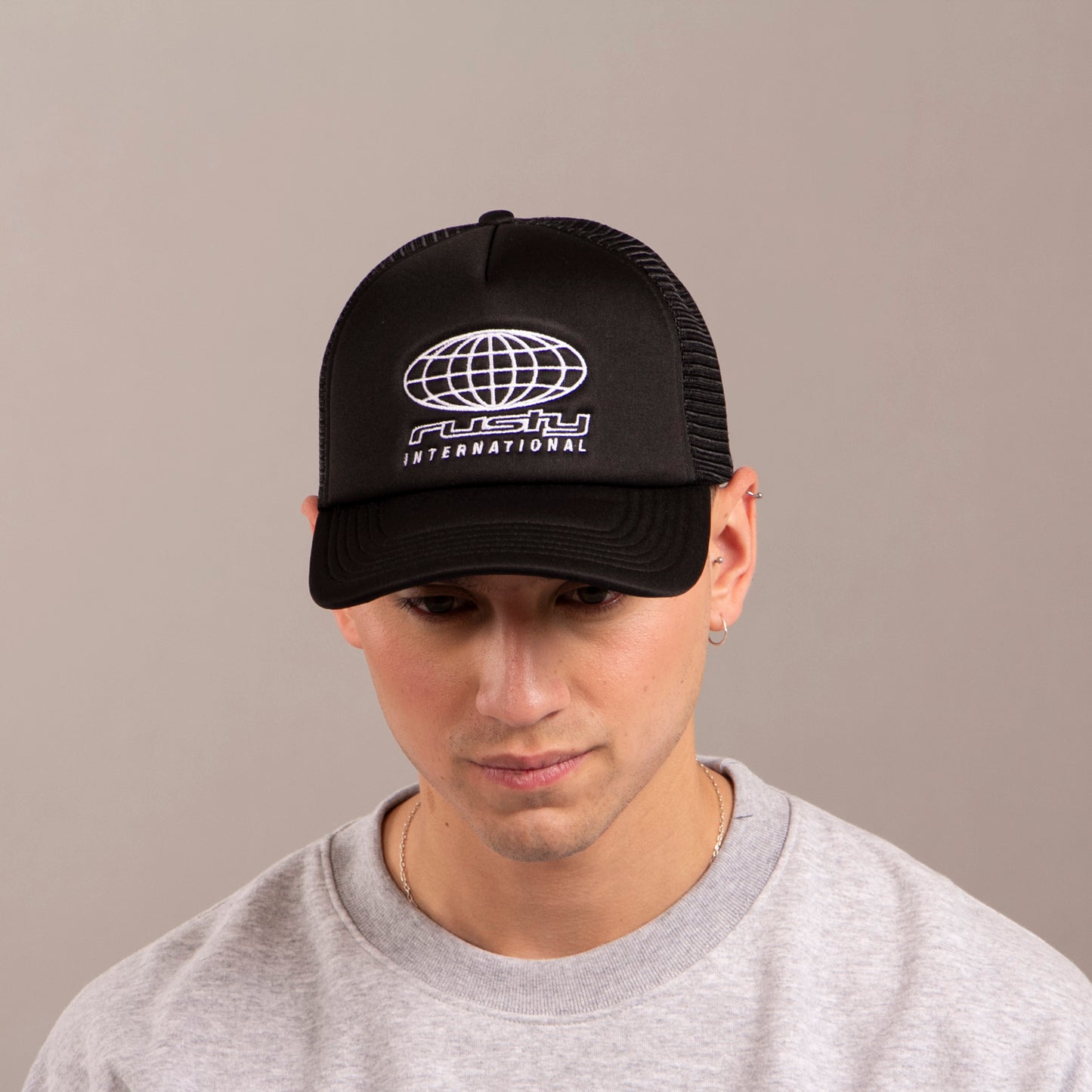 Gorra Rusty Domination Trucker Black