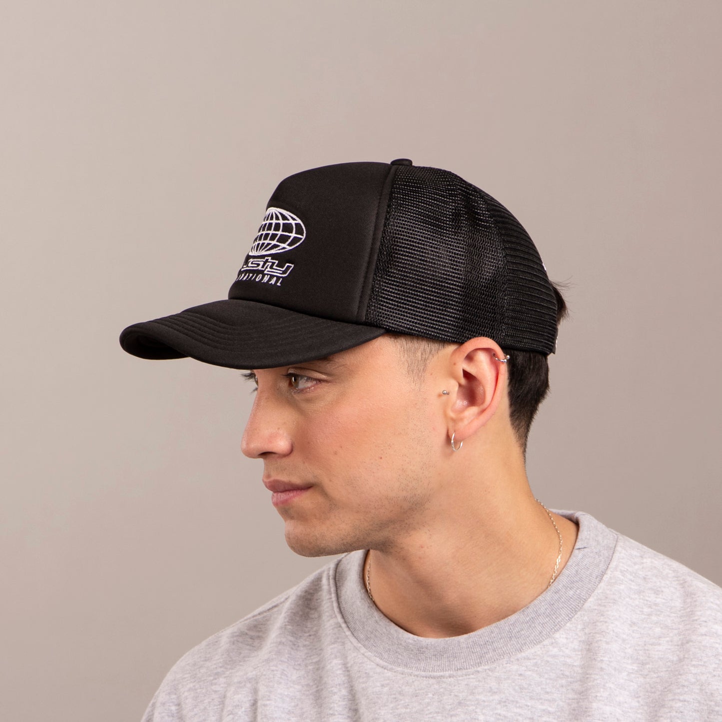 Gorra Rusty Domination Trucker Black