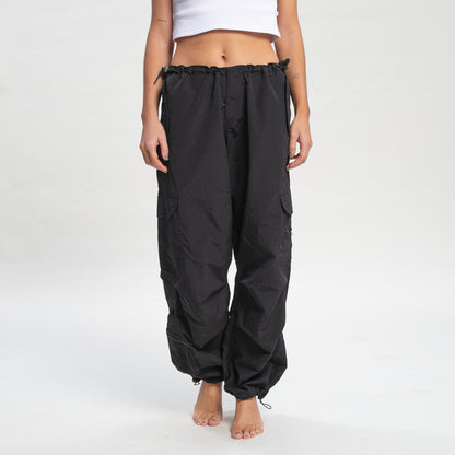 Pantalon Rusty Double Trouble Parachute Black