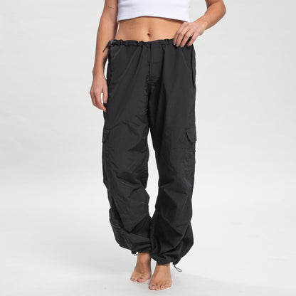 Pantalon Rusty Double Trouble Parachute Black