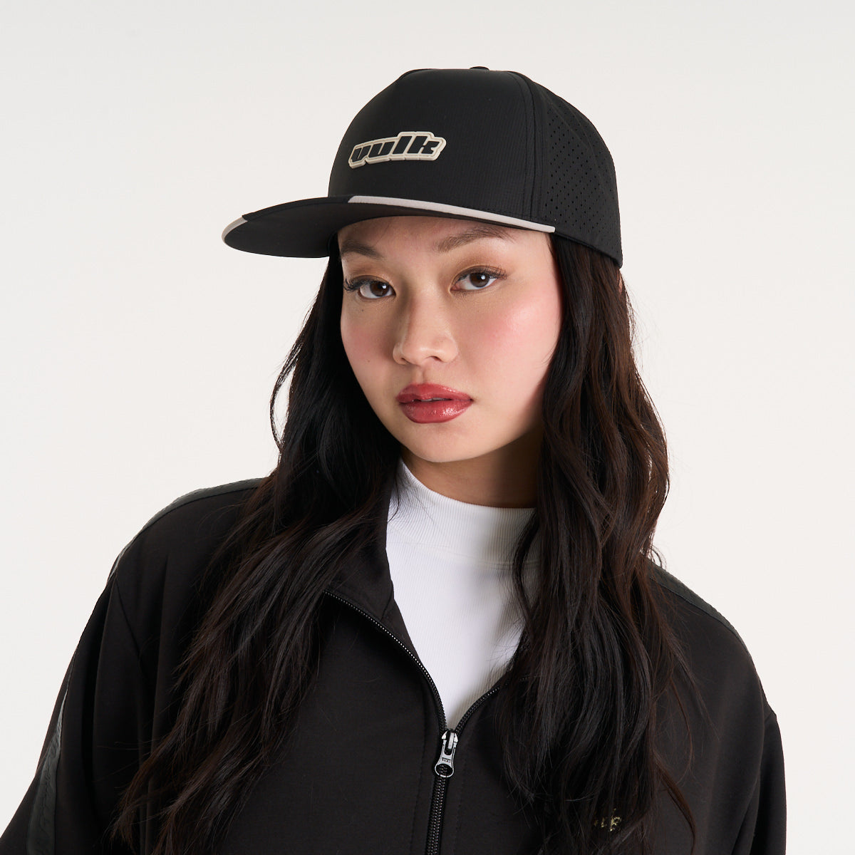 Gorra Vulk Drive Flat Trucker Black