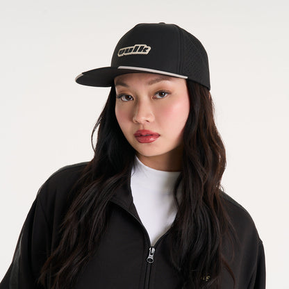 Gorra Vulk Drive Flat Trucker Black