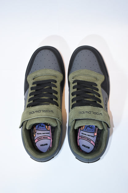 Zapatillas Rusty Wallers Shoes Black/Army