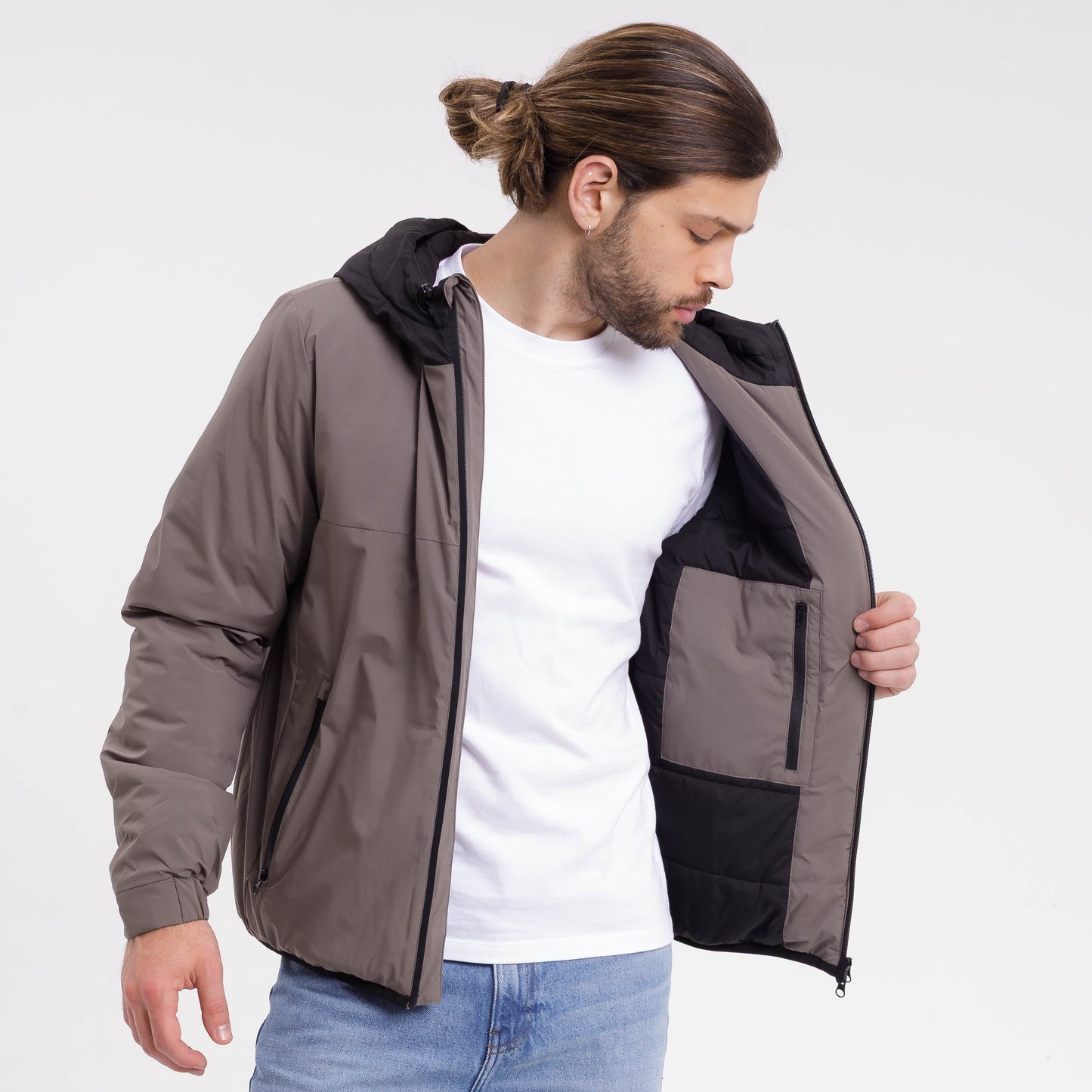 Campera Abrigo Rusty Dunedin Jacket Falcon