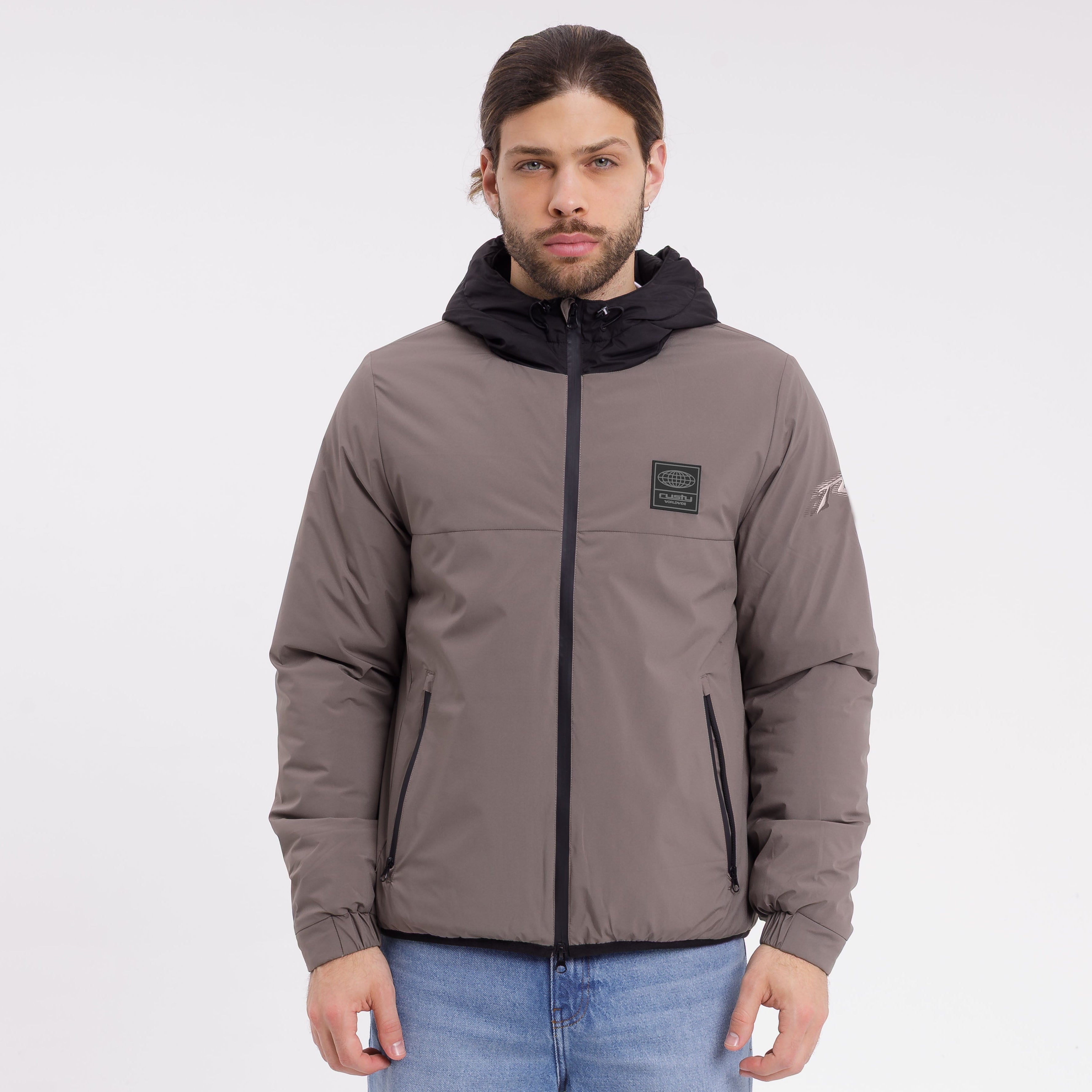 Campera Abrigo Rusty Dunedin Jacket Falcon