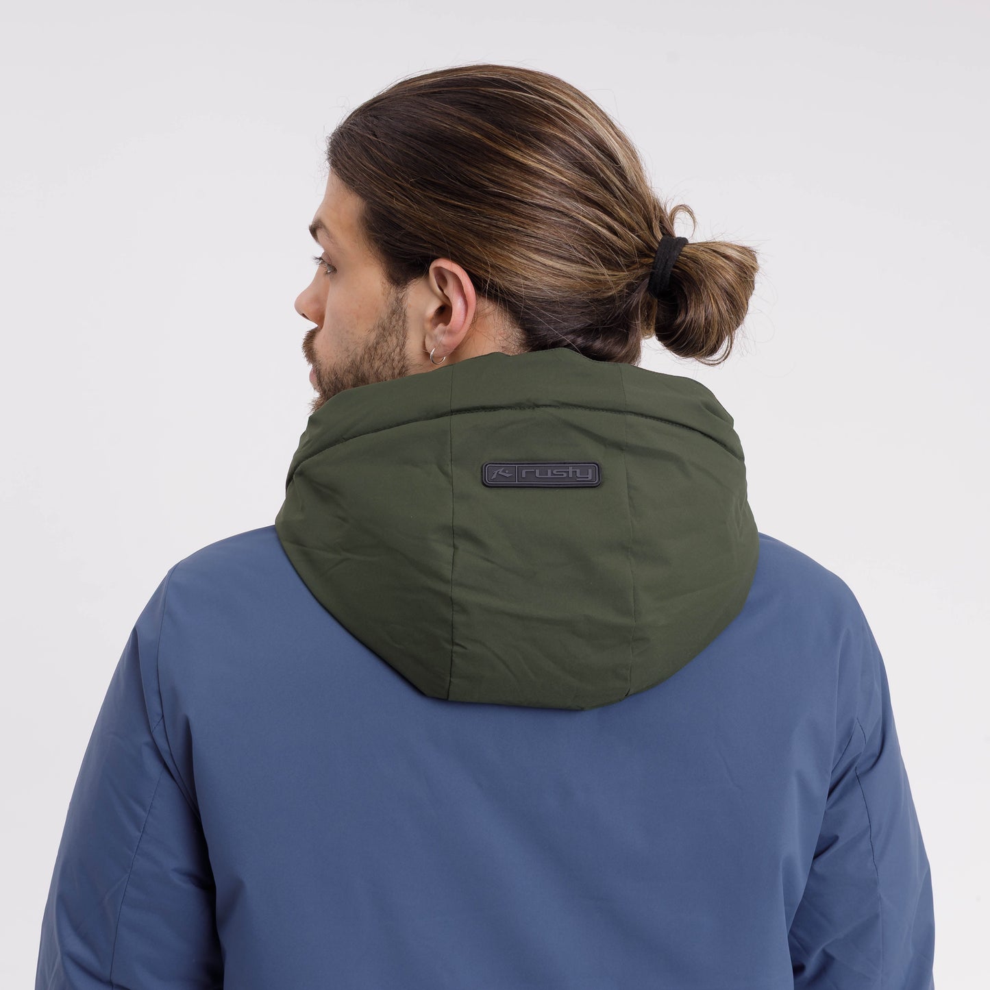 Campera Abrigo Rusty Dunedin Jacket Navy