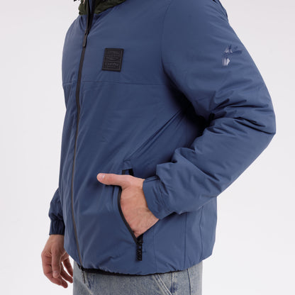 Campera Abrigo Rusty Dunedin Jacket Navy