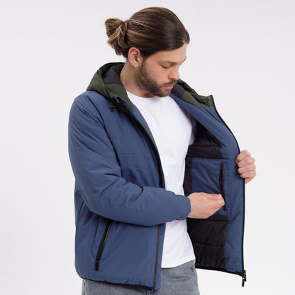 Campera Abrigo Rusty Dunedin Jacket Navy