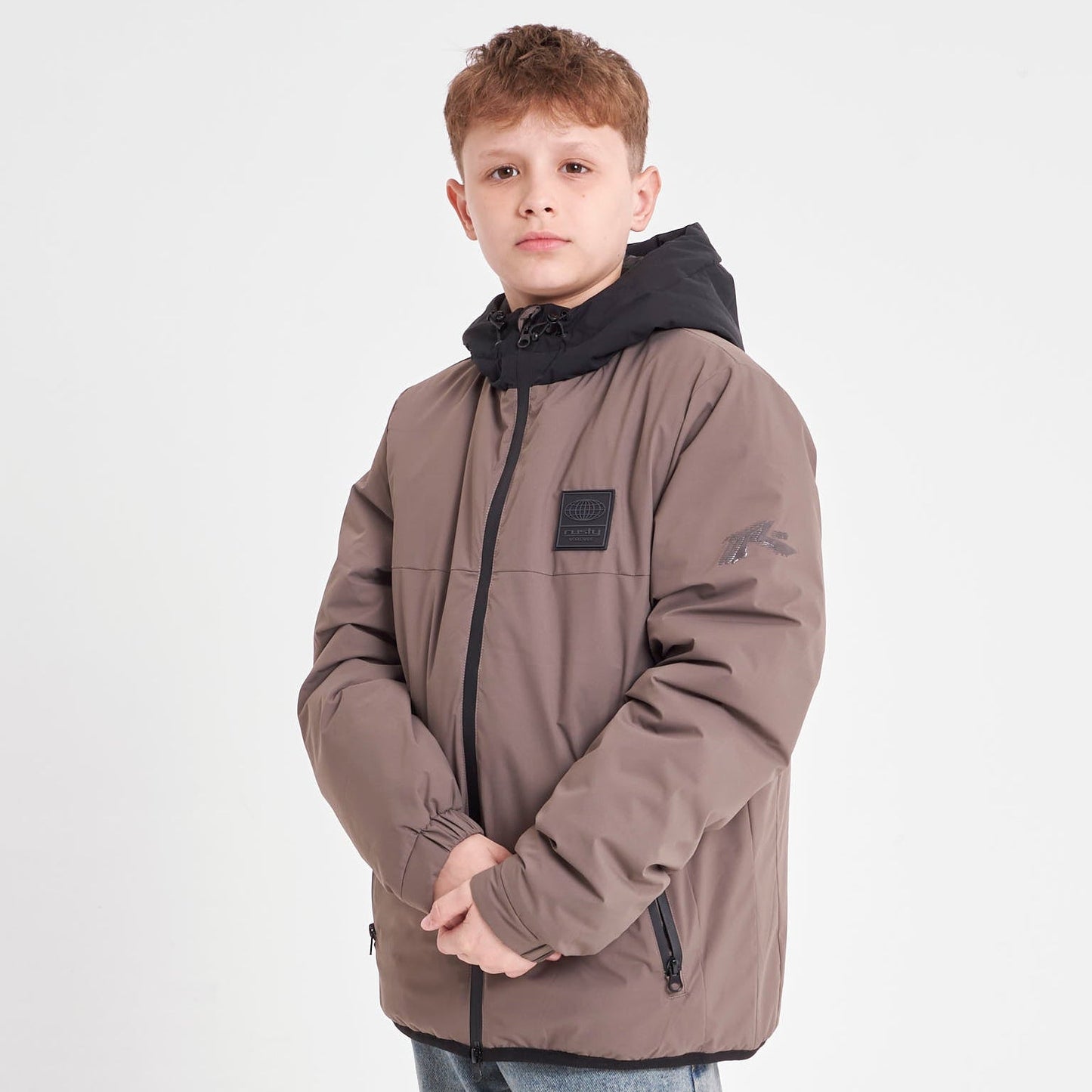 Campera Abrigo Rusty Dunedin Jacket Jr Falcon