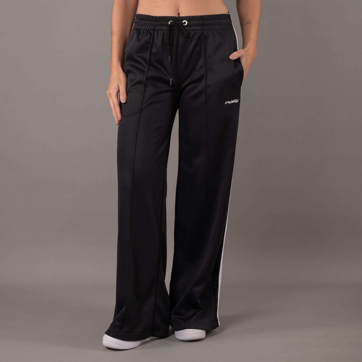 Jogging Rusty Eclipse Mid Rise Trackpant Ld Black