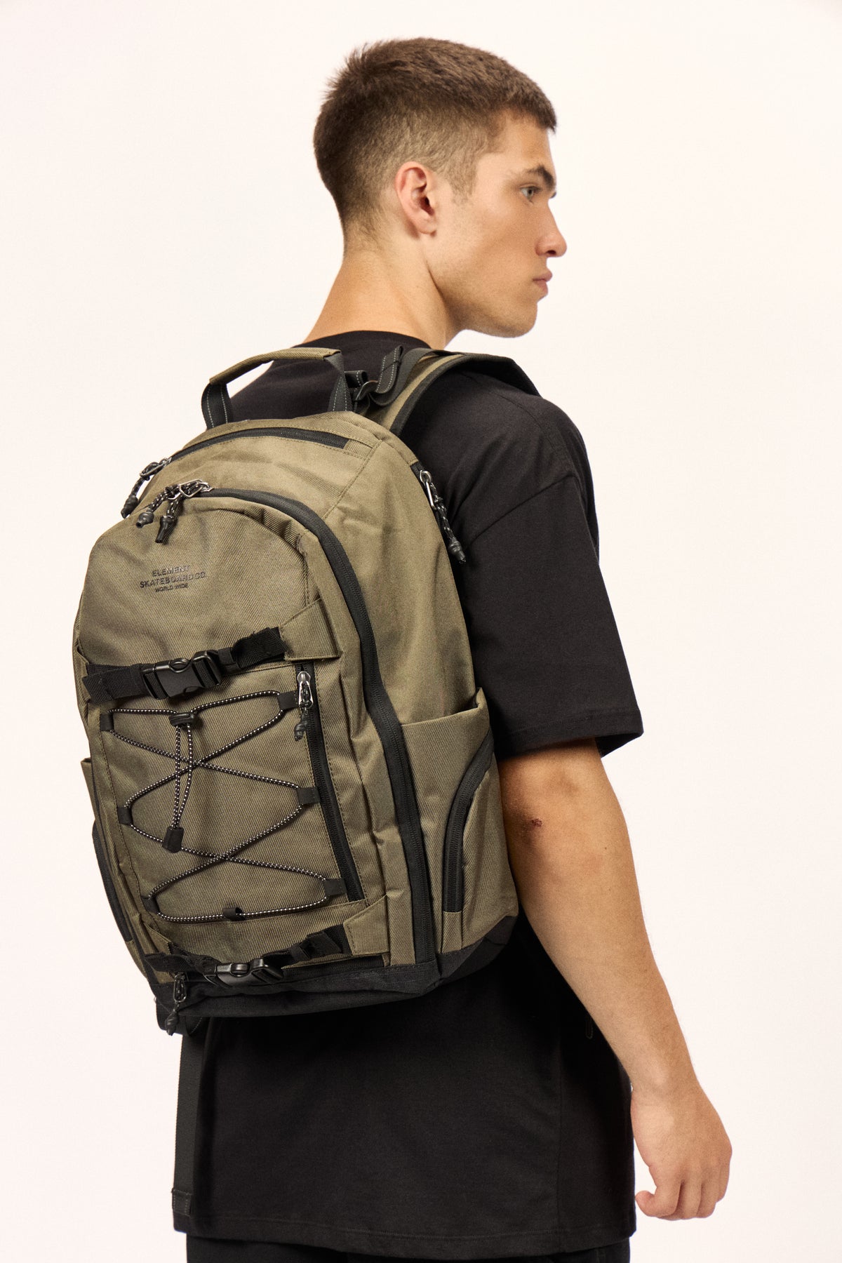 Mochila Element Scheme Skate Bpk Verde Militar