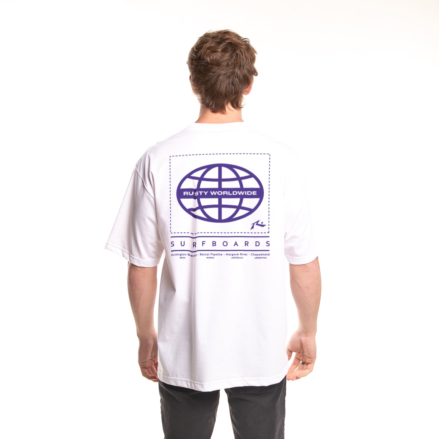 Remera Mc Rusty Global Invasion Tee Superbig White