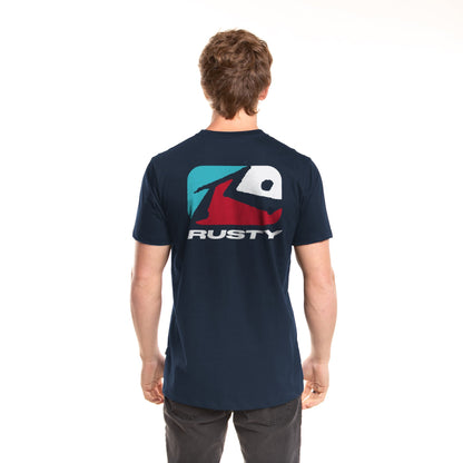 Remera Rusty Phenom Navy