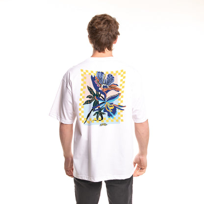 Remera Mc Rusty Polinization Tee White