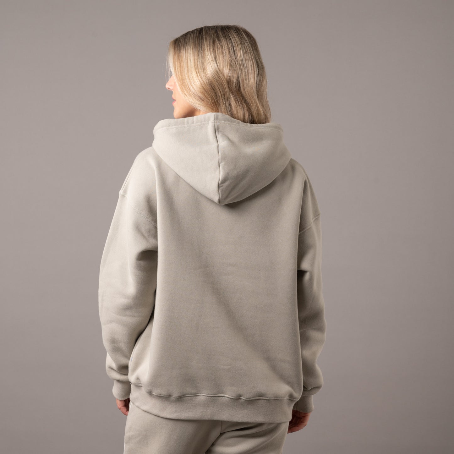 Canguro Rusty Essentials Oversize Hood Ld Abbey Stone