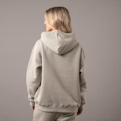 Canguro Rusty Essentials Oversize Hood Ld Abbey Stone
