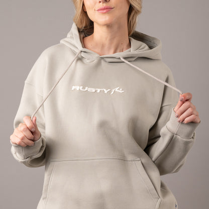 Canguro Rusty Essentials Oversize Hood Ld Abbey Stone