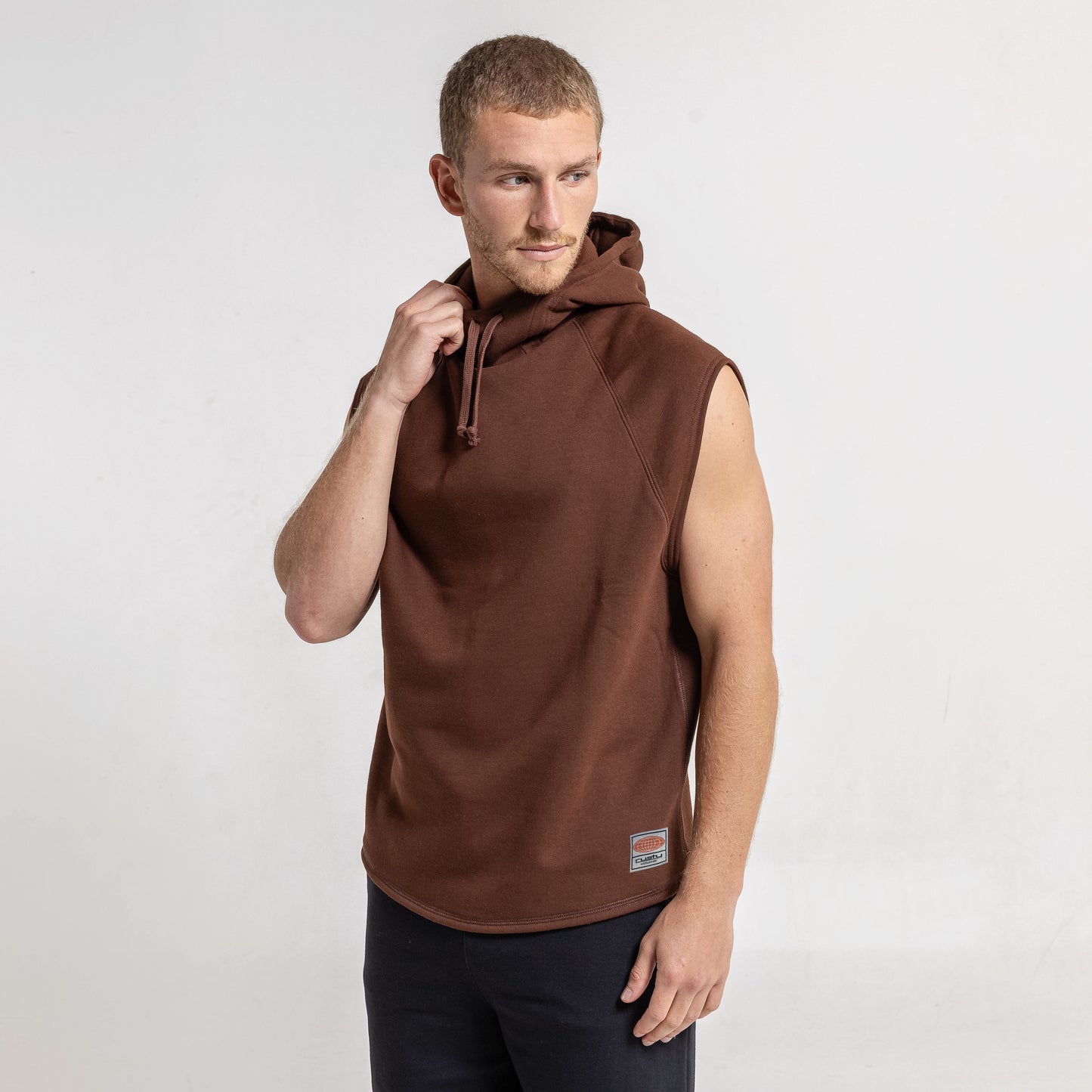Musculosa Rusty Essential Sleeveless Hoodie Pinecone
