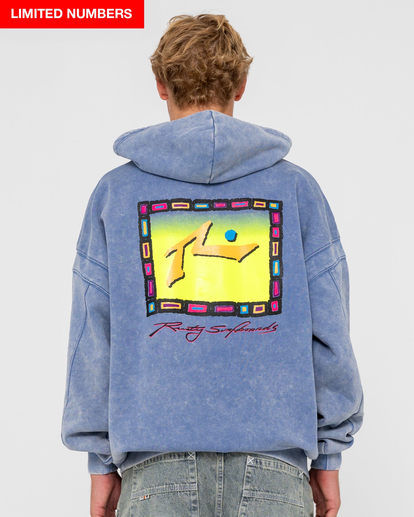 Canguro Rusty Snow Hood Process Blue