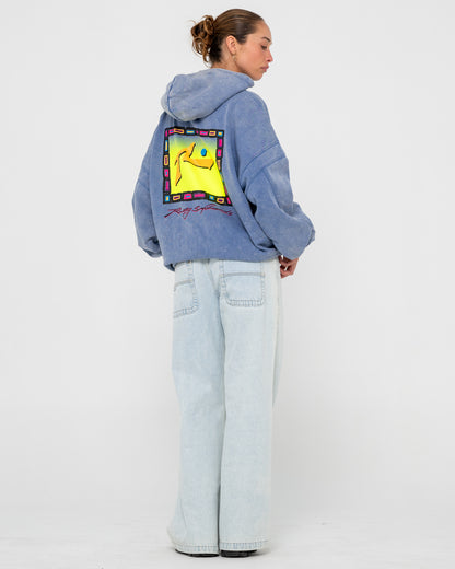 Canguro Rusty Snow Hood Process Blue