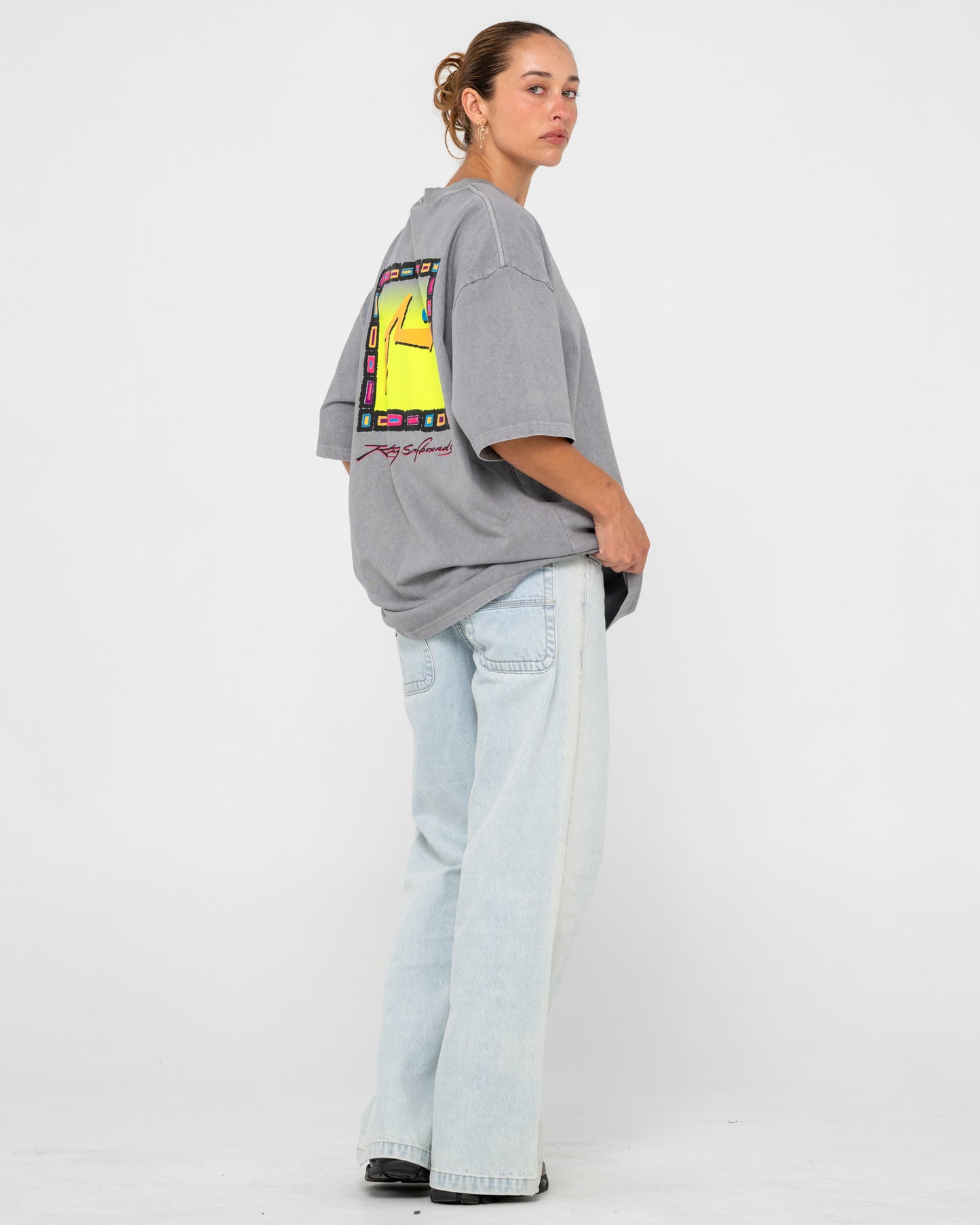 Remera Mc Rusty Snow Tee Process Grey