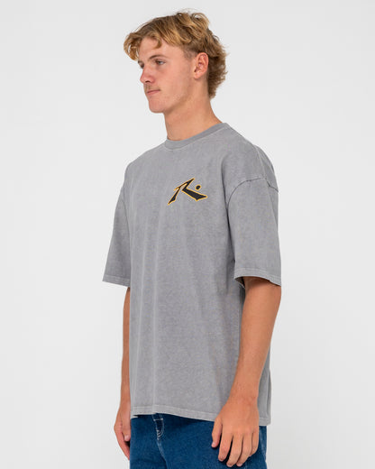 Remera Mc Rusty Snow Tee Process Grey