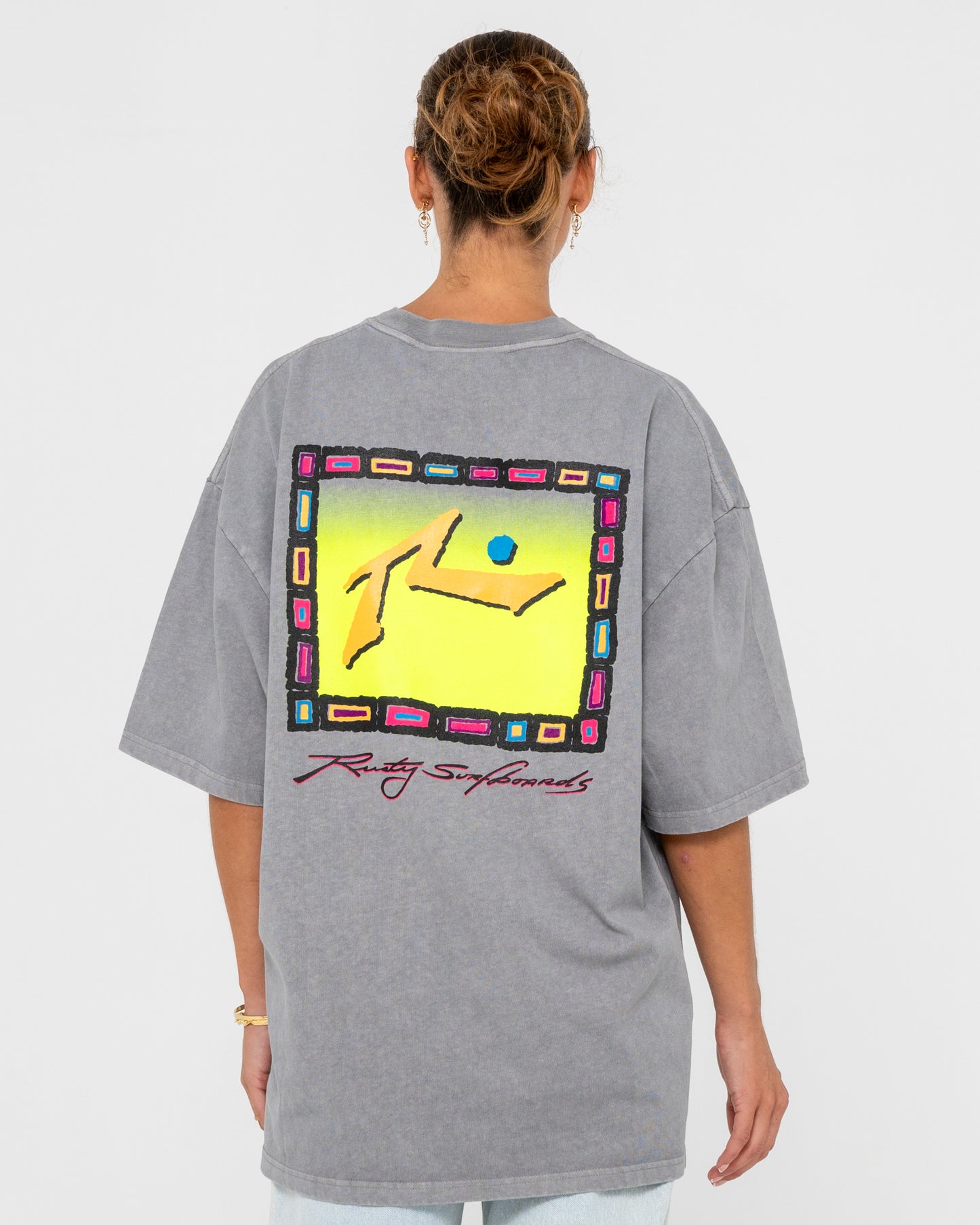 Remera Mc Rusty Snow Tee Process Grey
