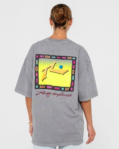 Remera Mc Rusty Snow Tee Process Grey