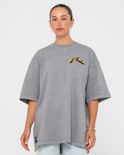 Remera Mc Rusty Snow Tee Process Grey