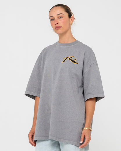 Remera Mc Rusty Snow Tee Process Grey