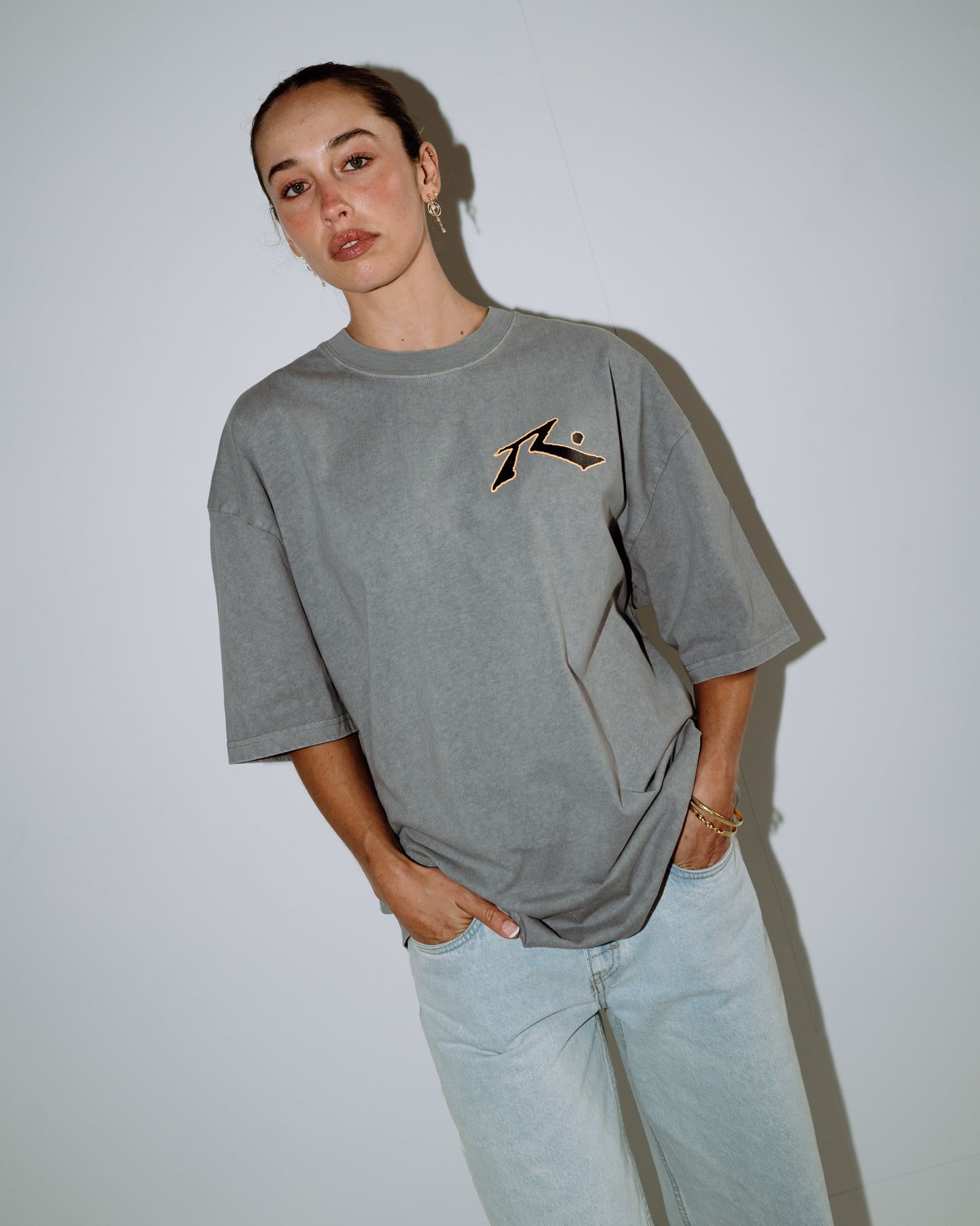 Remera Mc Rusty Snow Tee Process Grey