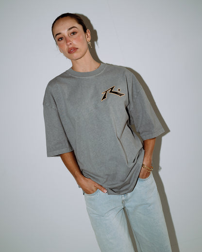 Remera Mc Rusty Snow Tee Process Grey
