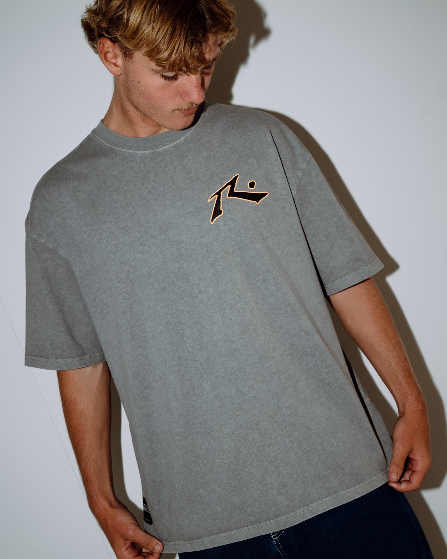 Remera Mc Rusty Snow Tee Process Grey