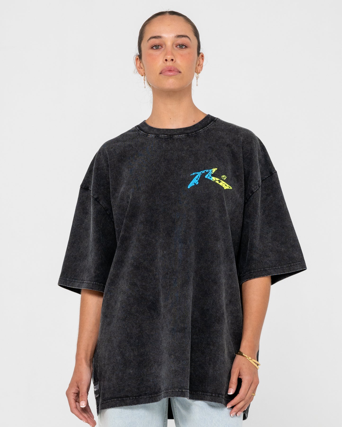 Remera Mc Rusty Heritage Tee Process Black