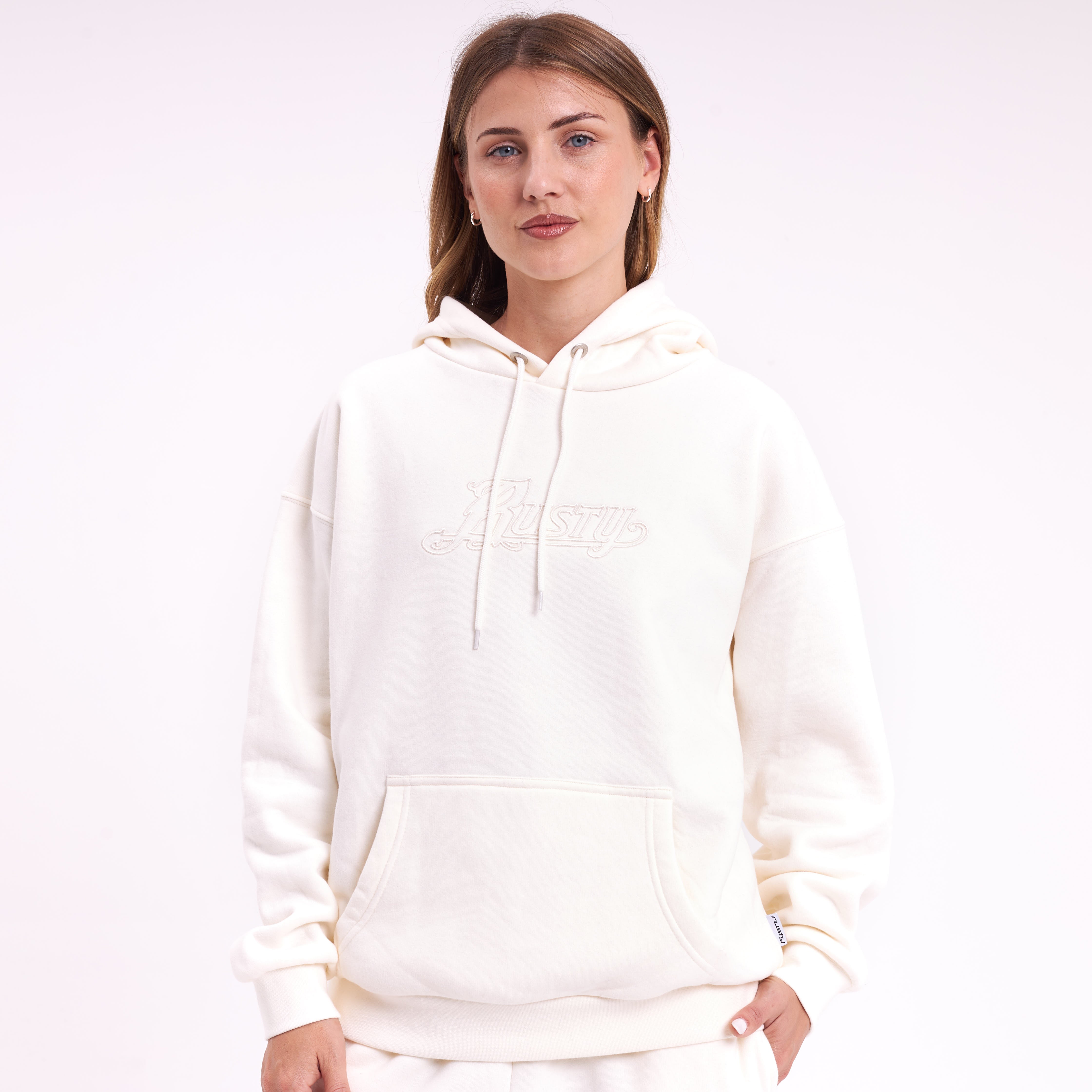 Canguro Rusty Feel Essentials Relaxed Hood Ld Egret