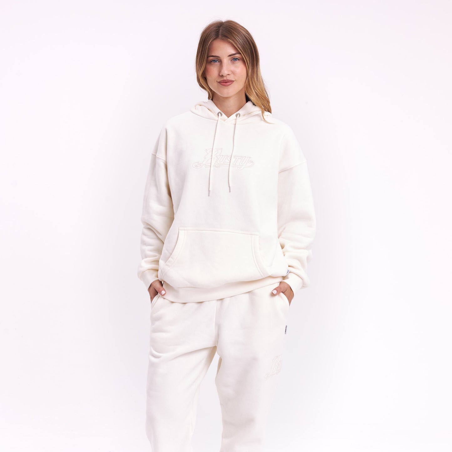 Canguro Rusty Feel Essentials Relaxed Hood Ld Egret