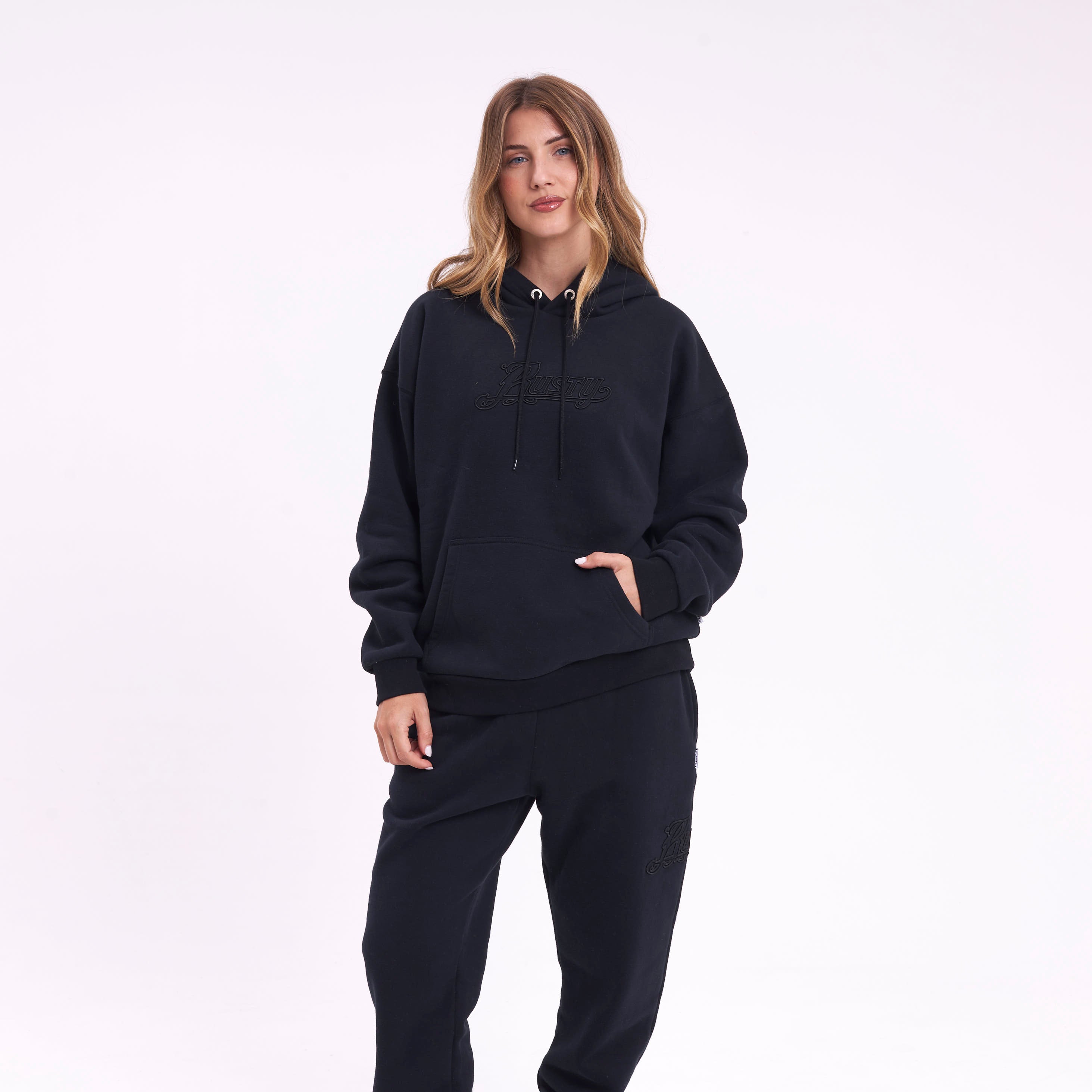 Canguro Rusty Feel Essentials Relaxed Hood Ld Black