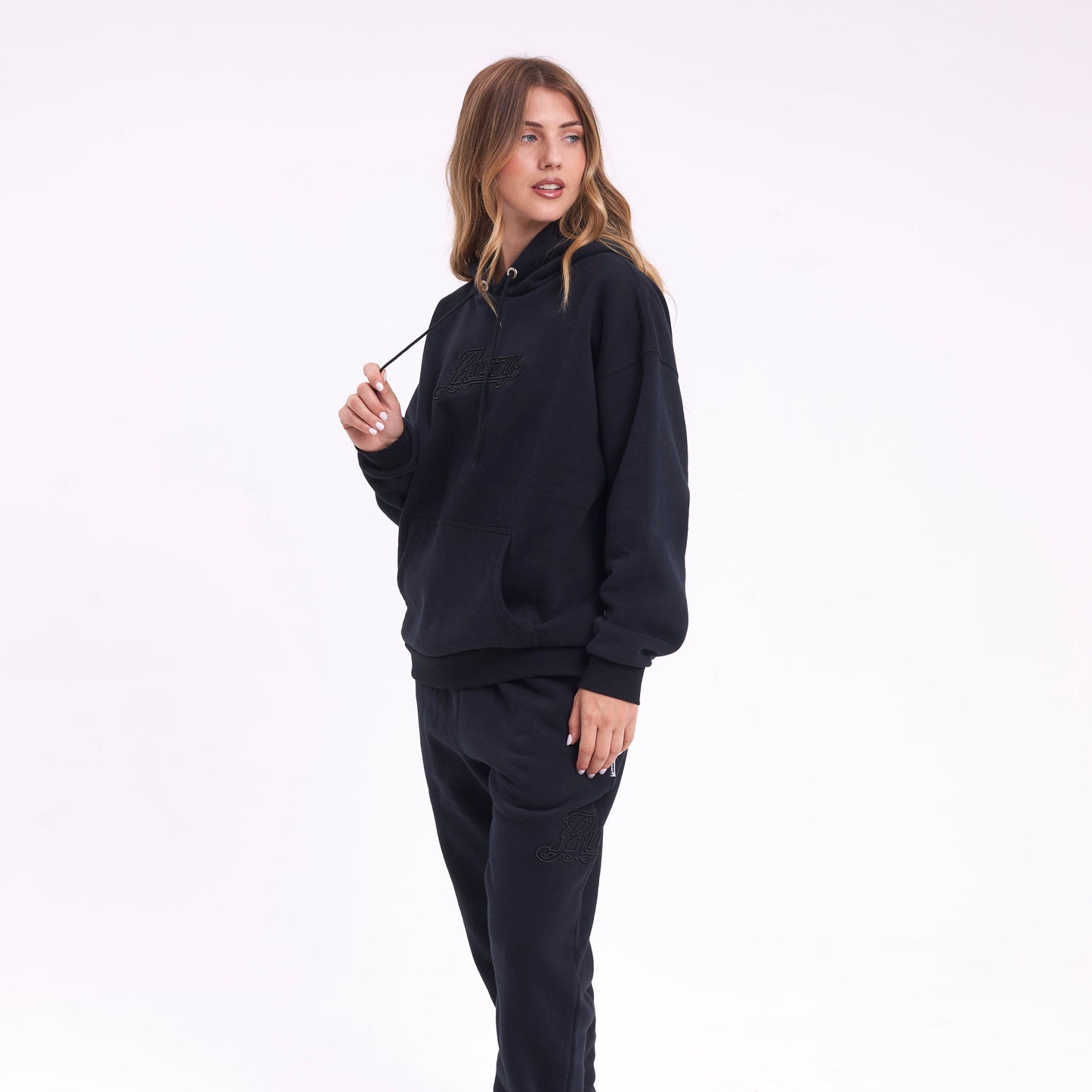 Canguro Rusty Feel Essentials Relaxed Hood Ld Black