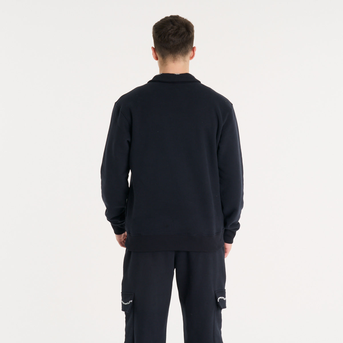 Buzo Vulk Felix Half Zip Black