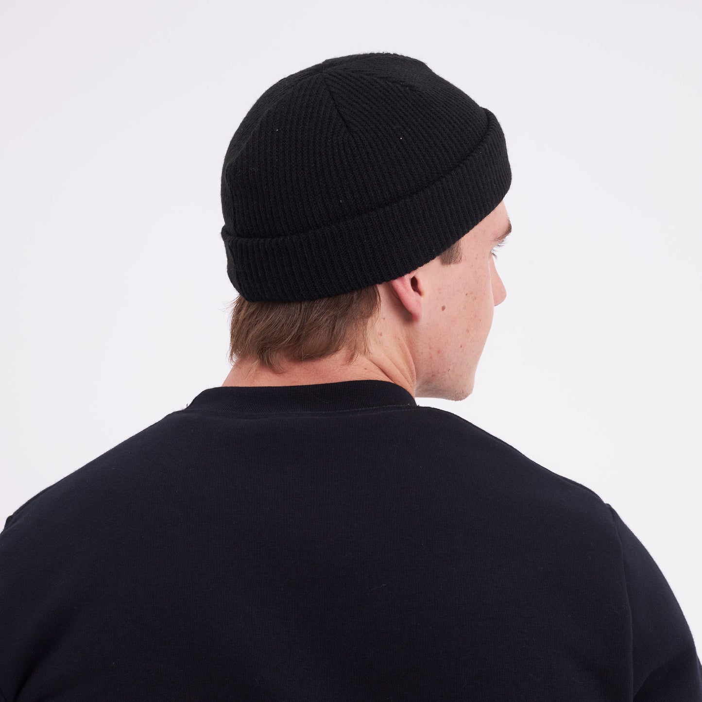 Gorro Lana Rusty Fisherman Beanie Black