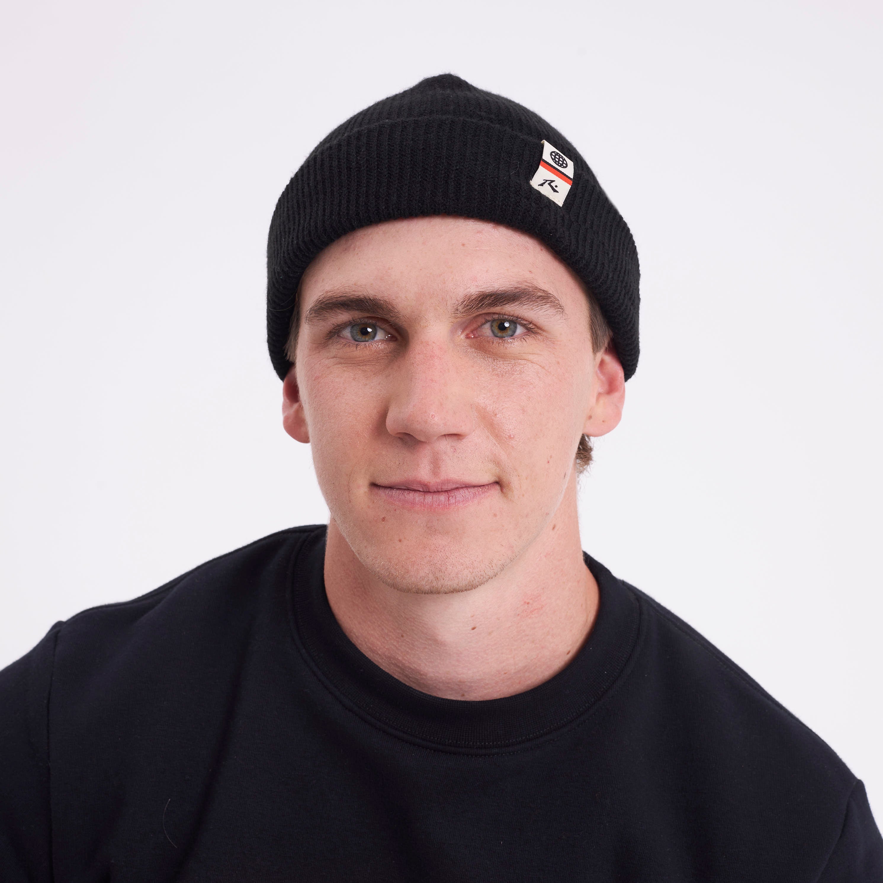 Gorro Lana Rusty Fisherman Beanie Black