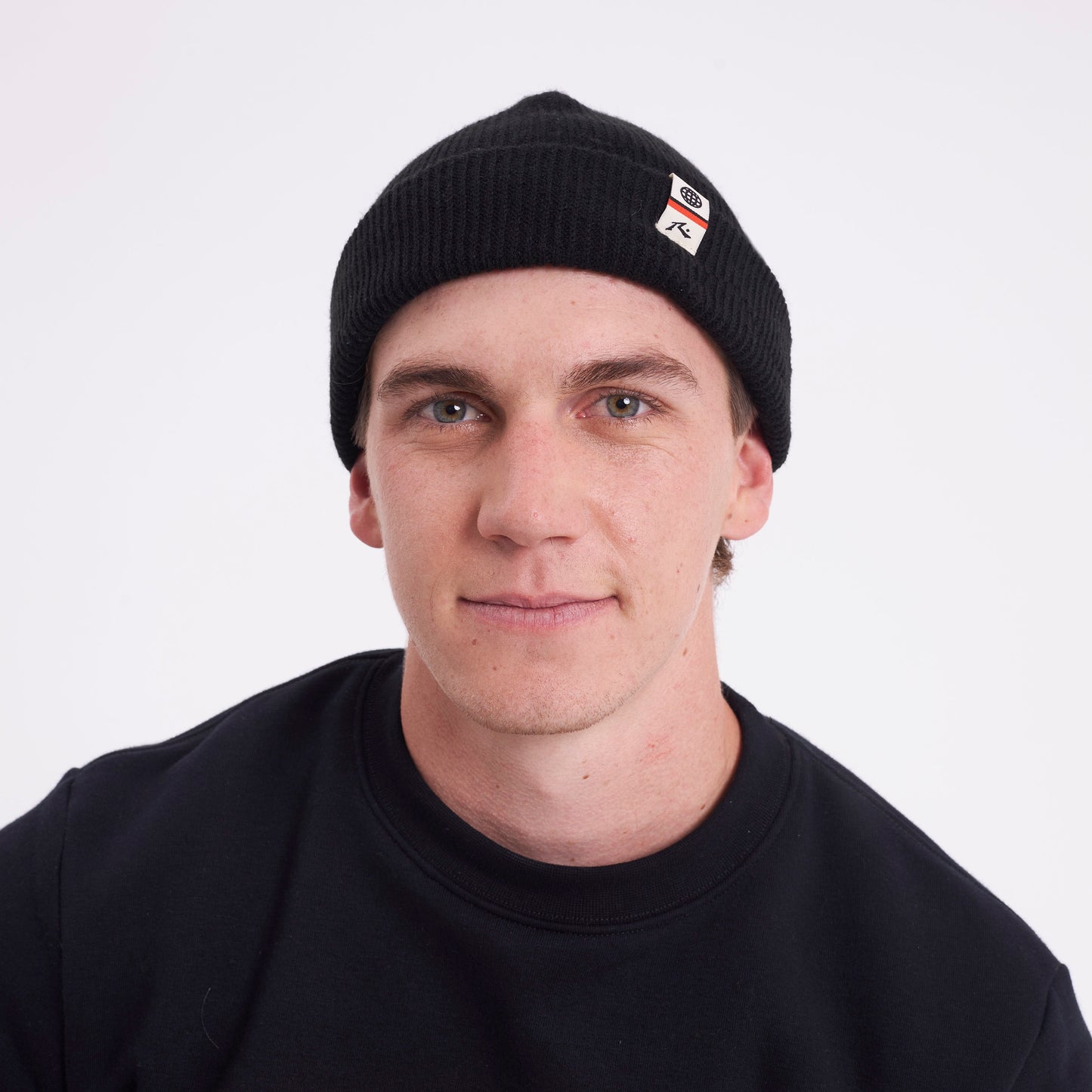 Gorro Lana Rusty Fisherman Beanie Black