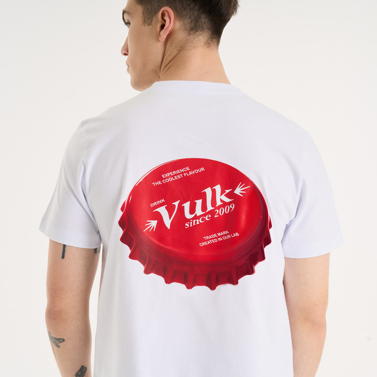 Remera Mc Vulk Flavour Tee White
